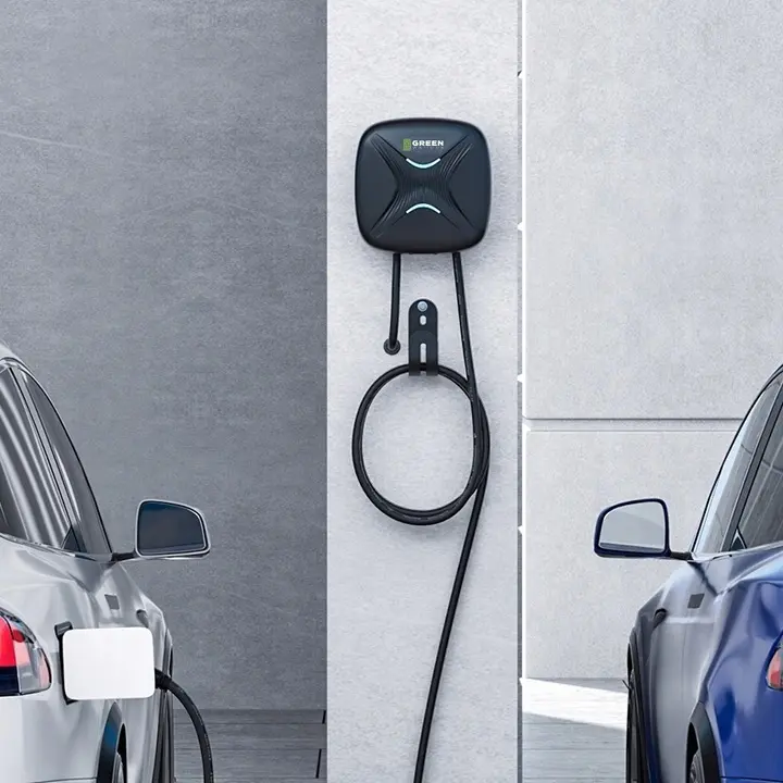 Ladestasjon Green Wallbox Smart 22kW | 32A | 3-fas | Type 2 kontakt (m/ ladekabel + Smart App) | Vegglader Image 7