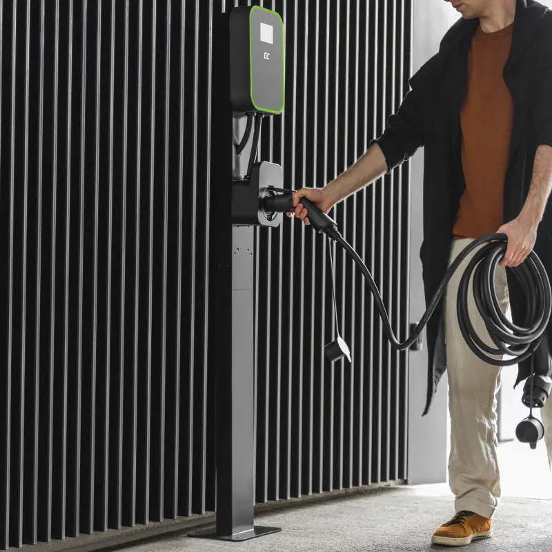 Ladestasjon Wallbox Green Cell 22kW | 32A | 3-fas | Type 2 kontakt | Vegglader Image 13