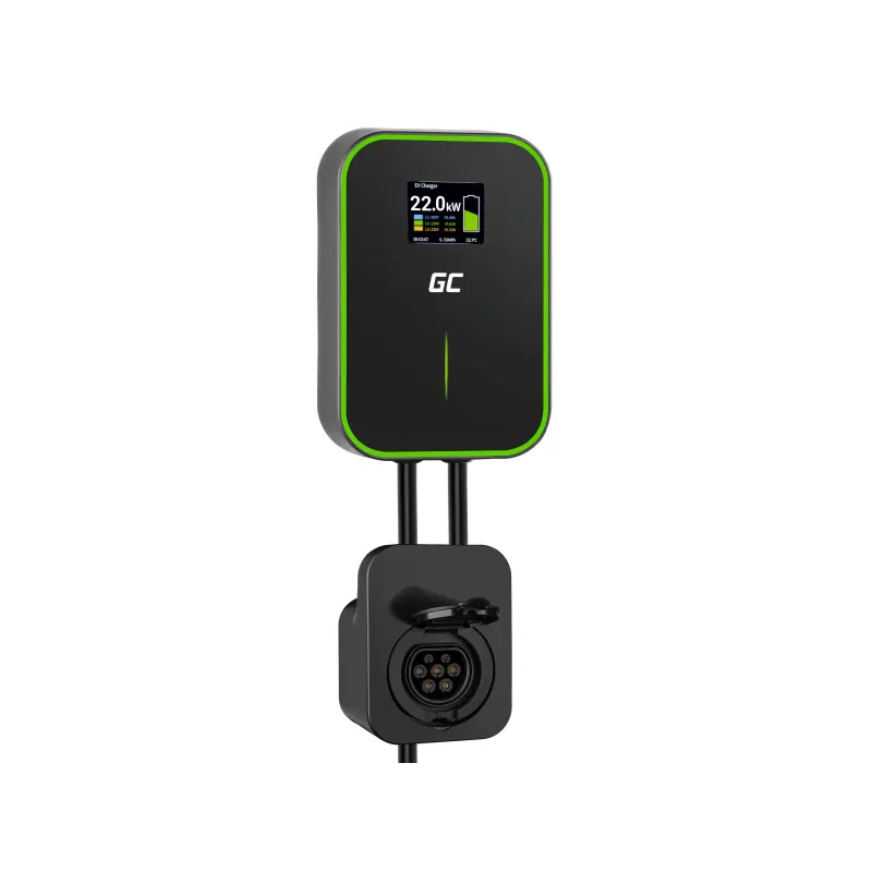 Ladestasjon Wallbox Green Cell 22kW | 32A | 3-fas | Type 2 kontakt | Vegglader Image 2