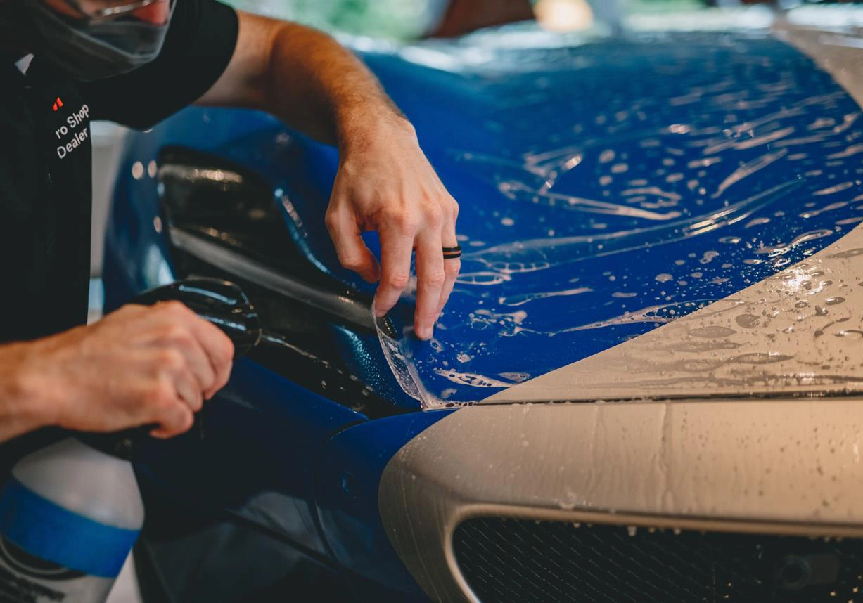 Lakksbeskyttelsesfilm 3M™ Scotchgard™ Pro Series 200 Gloss │ PPF Paint Protection Film - 30cm x 1m – bilde 3