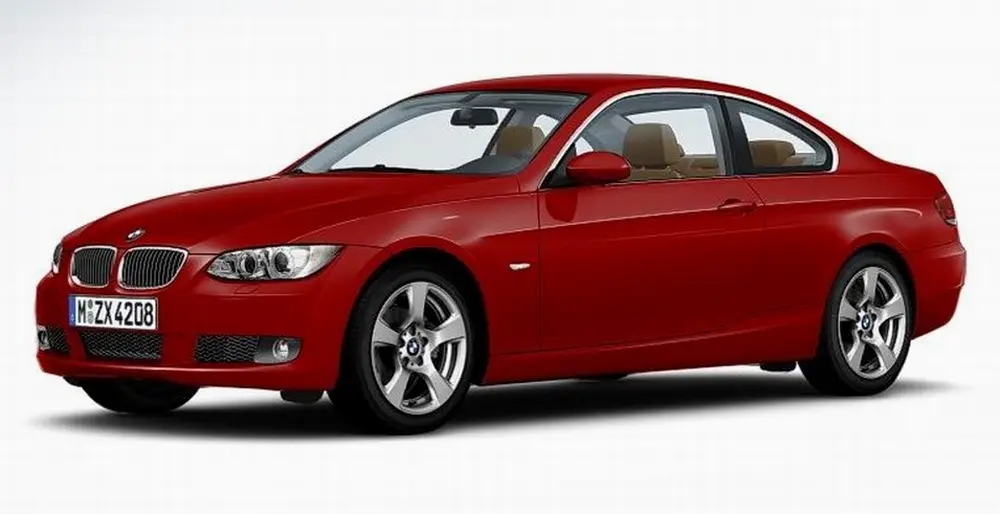 Lakkspray sett + klarlakk BMW Karmesinrot uni A61 │ Lakk kode A61 Crimson uni - 2x 150ml Image 2