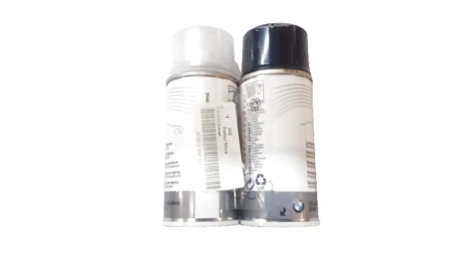 Lakkspray sett + klarlakk BMW Petrol Mica met. 305 Ind │ Lakk kode 305 Ind Petrol Mica Metallic - 2x 150m