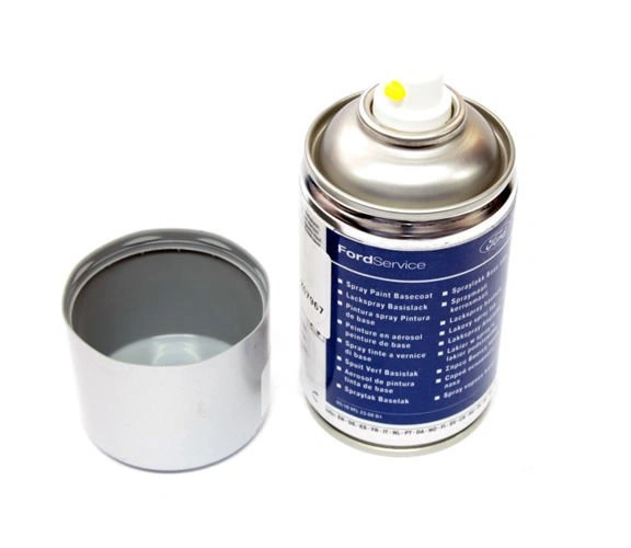 Lakkspray sett + klarlakk Ford  Frozen White 7VTAWWA  │ Lakk kode 7VTAWWA  - 2x 250ml – bilde 2