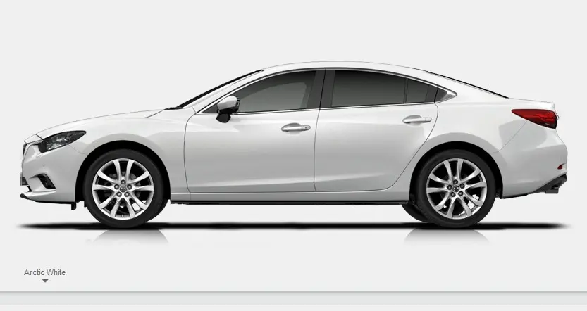 Lakkspray sett + klarlakk Mazda Arctic White │ Lakk kode A4D Arctic White – bilde 3