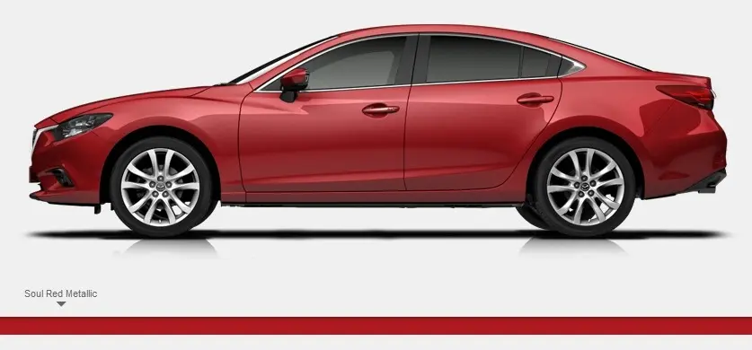 Lakkspray sett + klarlakk Mazda Soul Red Metallic│ Lakk kode 41V Soul Red Metallic Image 3