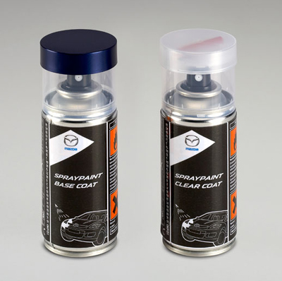 Lakkspray sett + klarlakk Mazda Titanium Flash Mica │ Lakk kode 42S Titanium Flash Mica Image 1