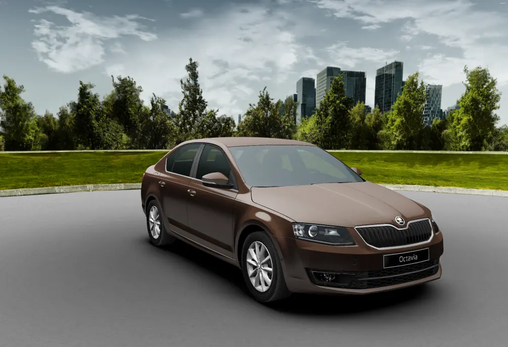 Lakkspray sett + klarlakk Skoda Brown Topaz Metallic F8Z│ Lakk kode F8Z Braun Topaz Metallic - 2x 150ml Image 5