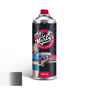 Lakkspray Tesla 2SV00 Sterling Silver Metallic │ Spraylakk Lakk kode 2SV00 - 400 ml