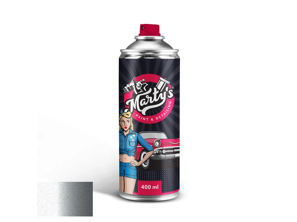 Lakkspray Tesla PMSS Starlight Silver Metallic │ Spraylakk Lakk kode PMSS - 400 ml Image 1