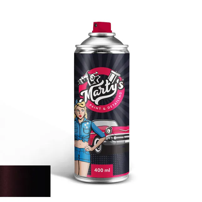 Lakkspray Toyota 222 Burning Black │ Spraylakk Lakk kode 222 - 400 ml