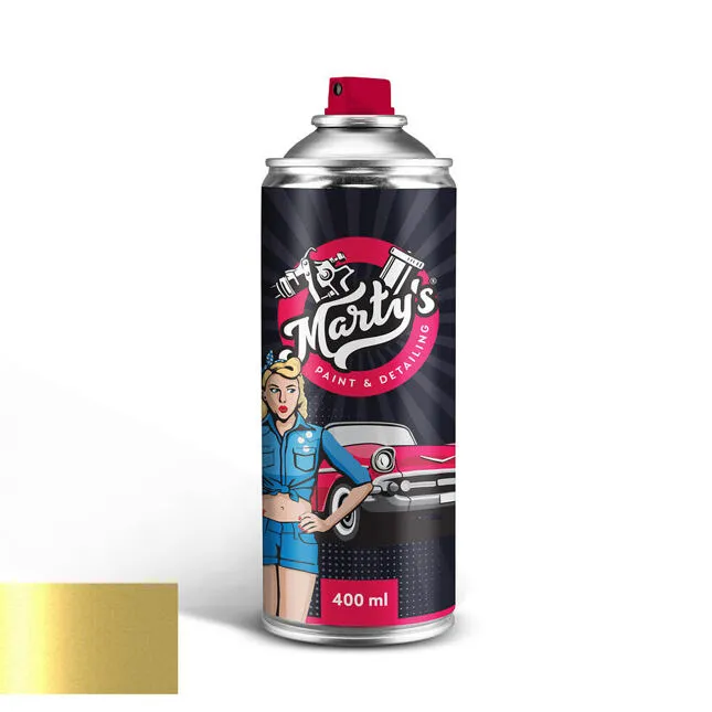 Lakkspray Toyota 568 Pale Yellow │ Spraylakk Lakk kode 568 - 400 ml