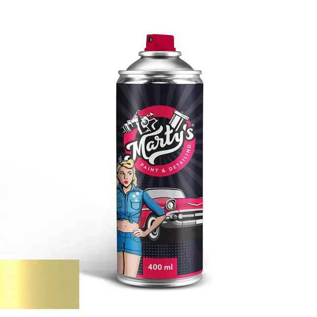 Lakkspray Toyota 573 Pale Yellow │ Spraylakk Lakk kode 573 - 400 ml
