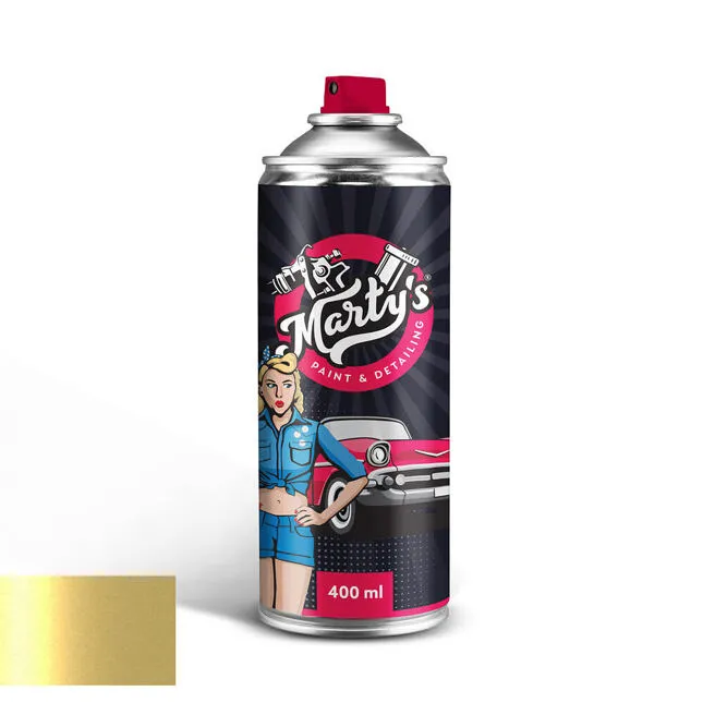 Lakkspray Toyota 595 Yellow │ Spraylakk Lakk kode 595 - 400 ml