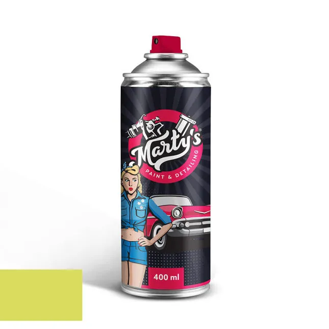 Lakkspray Toyota 5B6 Air Yellow │ Spraylakk Lakk kode 5B6 - 400 ml