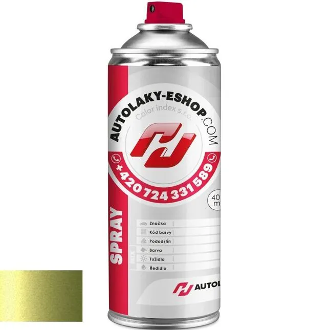 Lakkspray Toyota 5C3 Yellow │ Spraylakk Lakk kode 5C3 - 400 ml