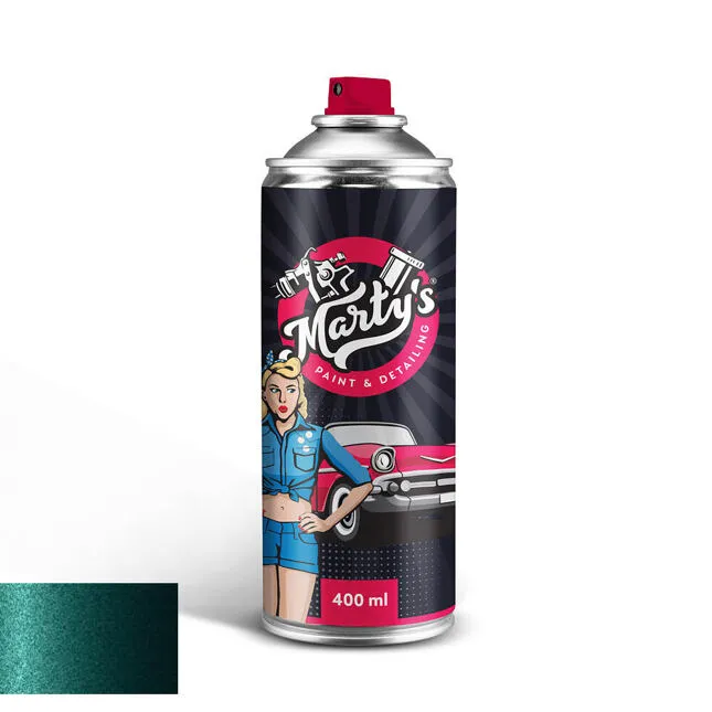 Lakkspray Toyota 6N7 Dark Green │ Spraylakk Lakk kode 6N7 - 400 ml