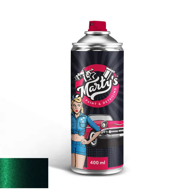 Lakkspray Toyota 6R4 Dark (Reflective) Green │ Spraylakk Lakk kode 6R4 - 400 ml
