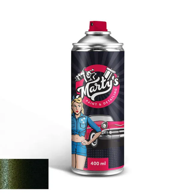 Lakkspray Toyota 6V4 Dark Green │ Spraylakk Lakk kode 6V4 - 400 ml