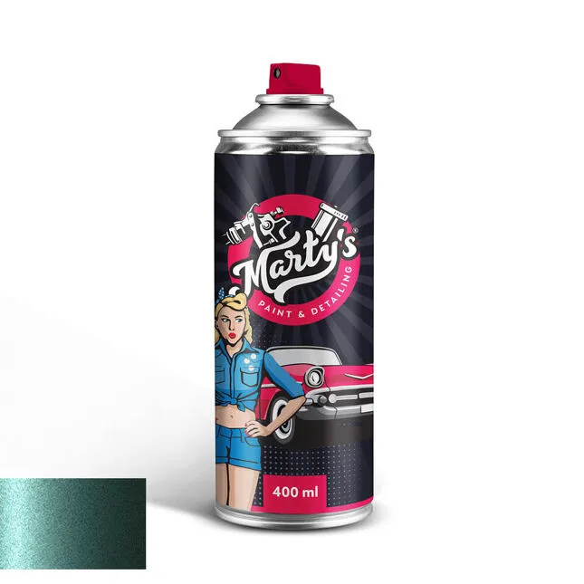 Lakkspray Toyota 6V5 Jade Green │ Spraylakk Lakk kode 6V5 - 400 ml