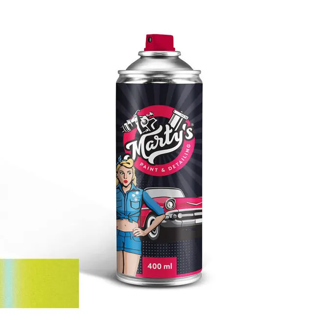 Lakkspray Toyota 6W7 Thermo-Tect Lime Green │ Spraylakk Lakk kode 6W7 - 400 ml