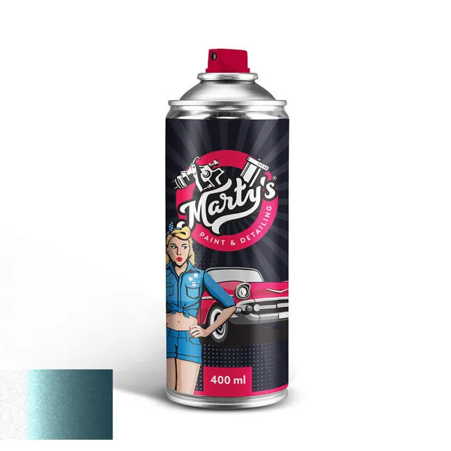Lakkspray Toyota 741 Teal Blue │ Spraylakk Lakk kode 741 - 400 ml