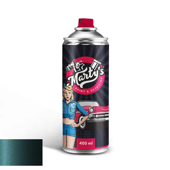 Lakkspray Toyota 751 Dark Teal Green (Usa) │ Spraylakk Lakk kode 751 - 400 ml