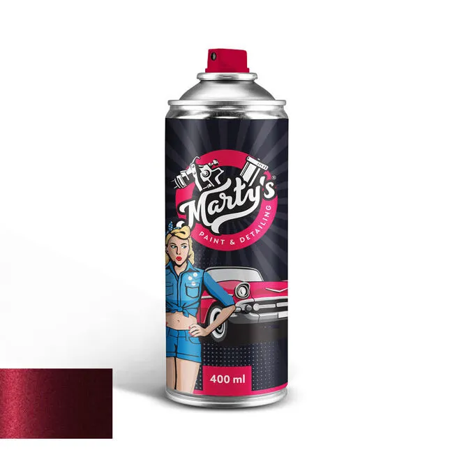 Lakkspray Toyota 8J Wine Maroon │ Spraylakk Lakk kode 8J - 400 ml