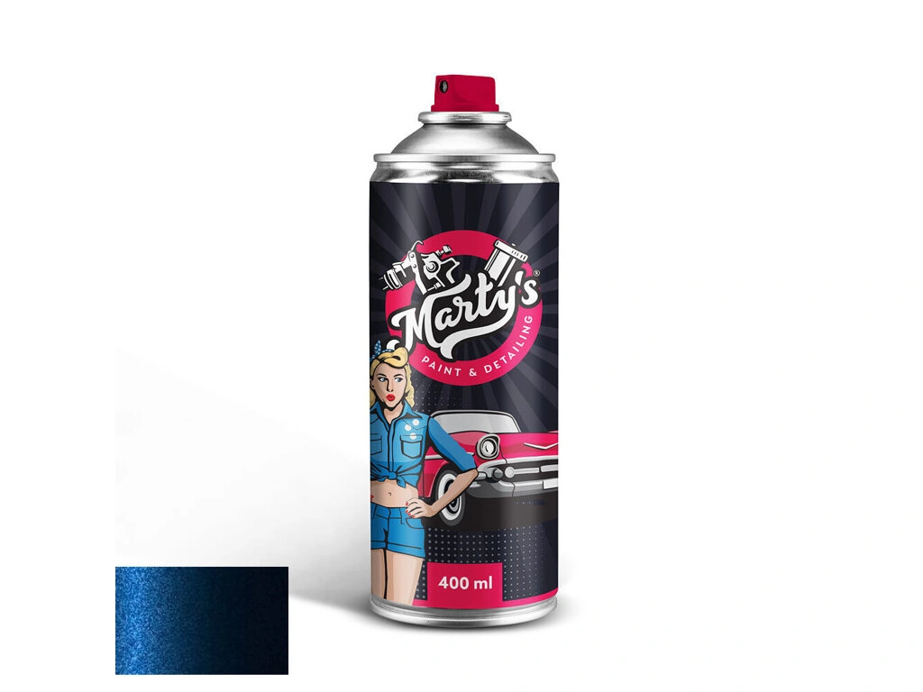 Lakkspray Toyota 8P4 Dark Blue Met │ Spraylakk Lakk kode 8P4 - 400 ml