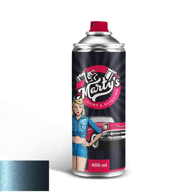 Lakkspray Toyota 8Q2 Blue │ Spraylakk Lakk kode 8Q2 - 400 ml