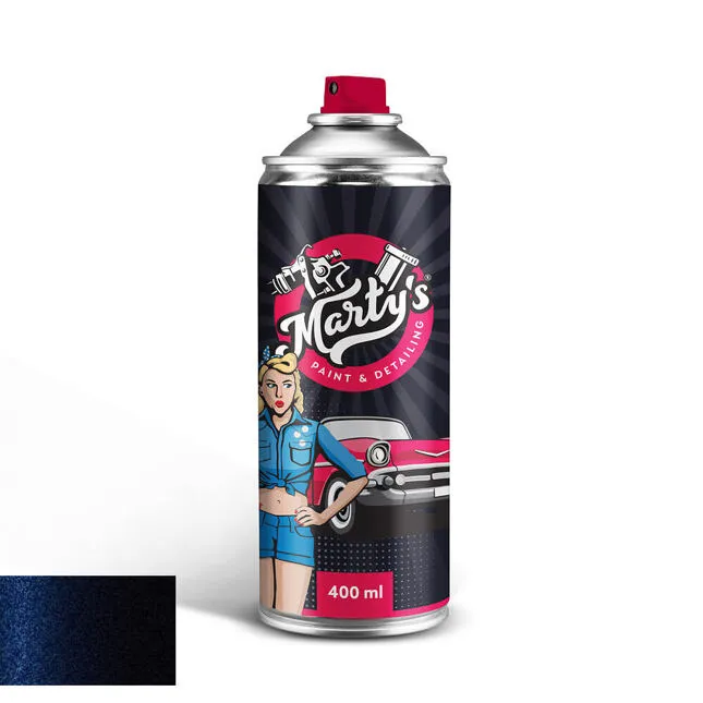 Lakkspray Toyota 8U0 Dark Blue │ Spraylakk Lakk kode 8U0 - 400 ml