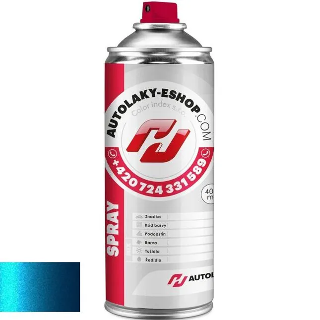 Lakkspray Toyota B63 Blue │ Spraylakk Lakk kode B63 - 400 ml