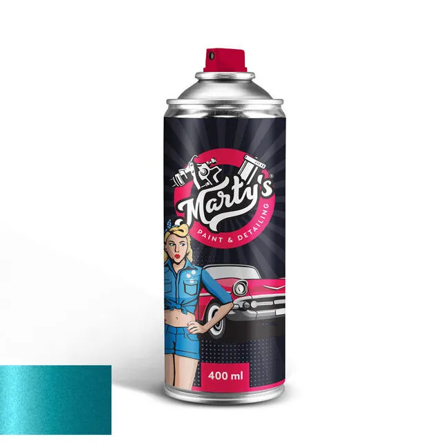 Lakkspray Toyota B86 Turquoise │ Spraylakk Lakk kode B86 - 400 ml