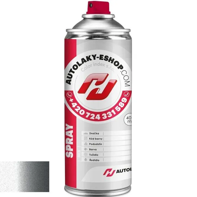 Lakkspray Toyota D10 Chromium │ Spraylakk Lakk kode D10 - 400 ml