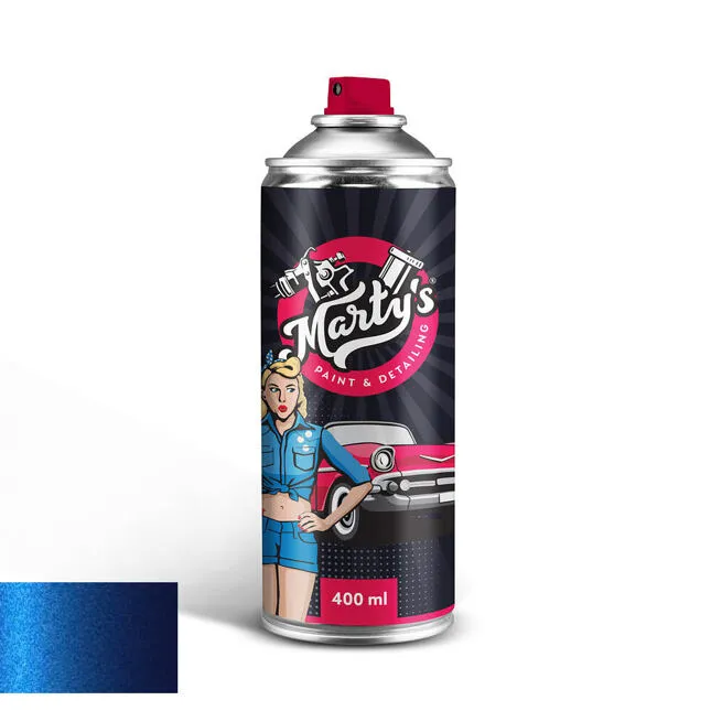 Lakkspray Toyota D13 Portimao Blue │ Spraylakk Lakk kode D13 - 400 ml