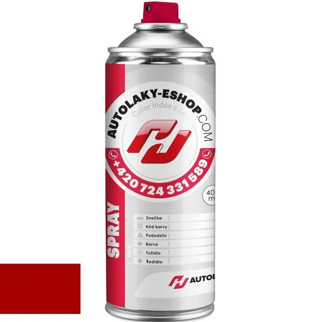 Lakkspray Toyota DCK Track Red │ Spraylakk Lakk kode DCK - 400 ml