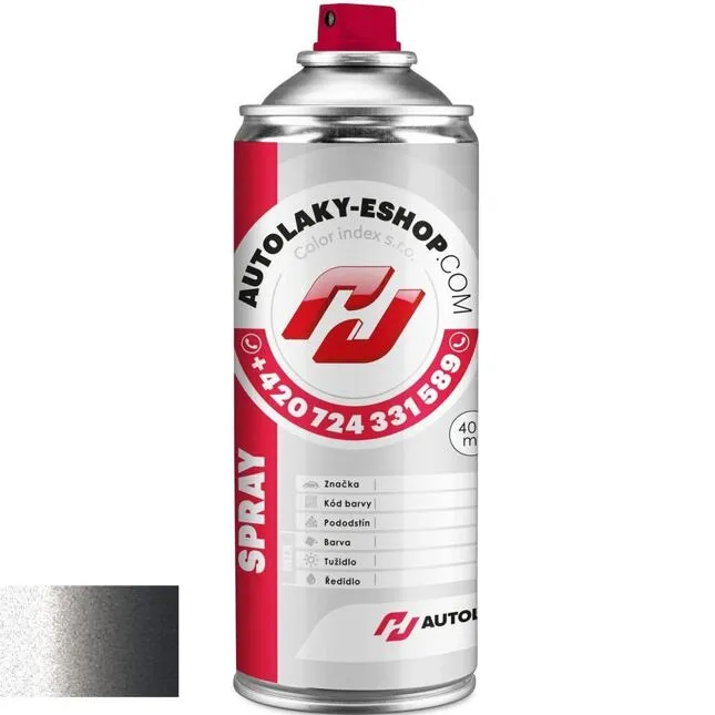 Lakkspray Toyota KCA Grey Pearl/Gris Artense │ Spraylakk Lakk kode KCA - 400 ml
