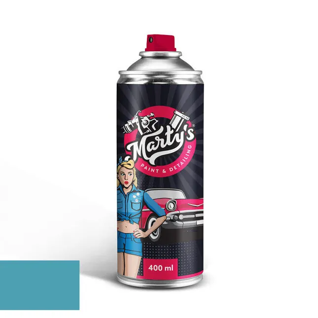 Lakkspray Volvo 108 Light Blue │ Spraylakk Lakk kode 108 - 400 ml