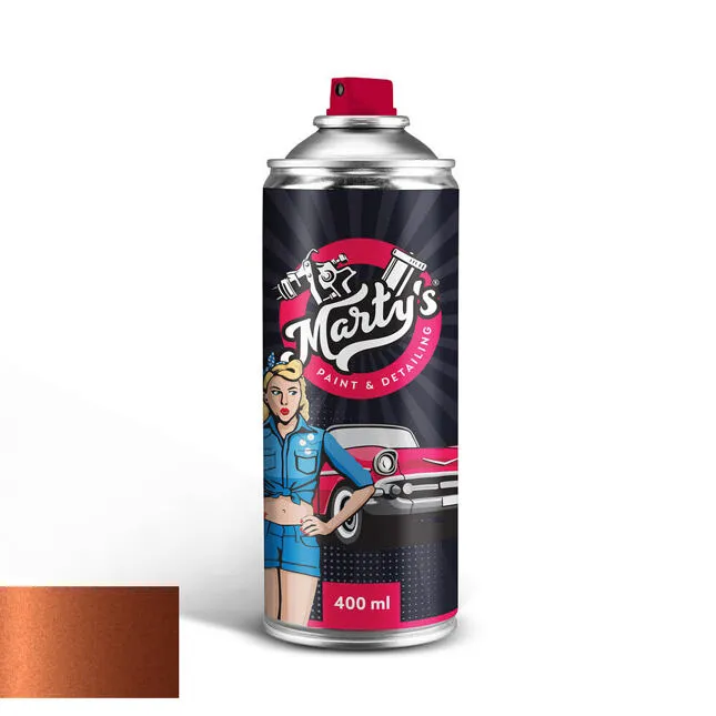 Lakkspray Volvo 120-1 Orange │ Spraylakk Lakk kode 120-1 - 400 ml
