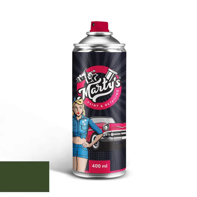 Lakkspray Volvo 123-1 Med Green │ Spraylakk Lakk kode 123-1 - 400 ml