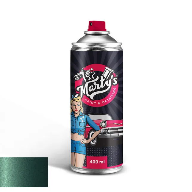 Lakkspray Volvo 136 Cypress Green │ Spraylakk Lakk kode 136 - 400 ml