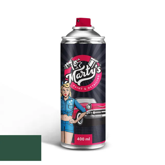 Lakkspray Volvo 182-6 Medium Green │ Spraylakk Lakk kode 182-6 - 400 ml