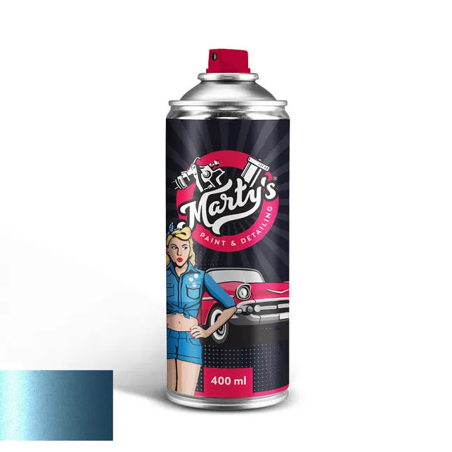 Lakkspray Volvo 215-2 Ljusbla │ Spraylakk Lakk kode 215-2 - 400 ml