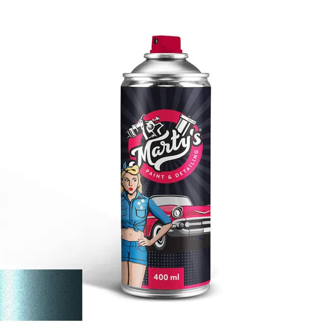 Lakkspray Volvo 218 Arctic Blue │ Spraylakk Lakk kode 218 - 400 ml