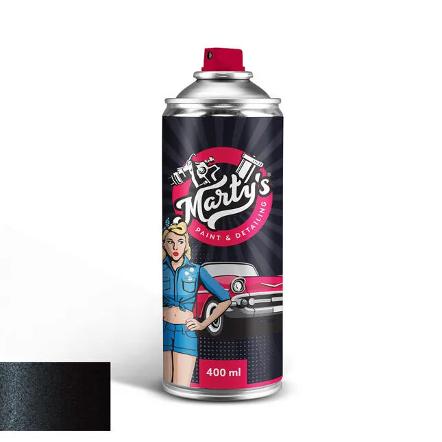 Lakkspray Volvo 305-6 Svart │ Spraylakk Lakk kode 305-6 - 400 ml