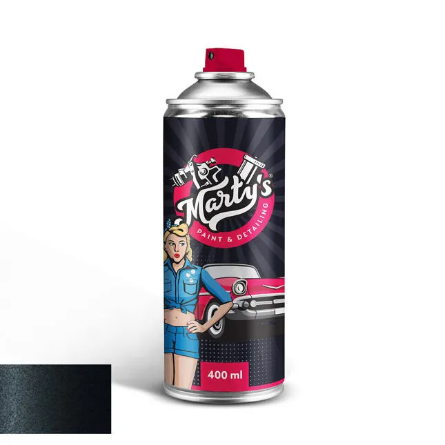 Lakkspray Volvo 332 Black │ Spraylakk Lakk kode 332 - 400 ml