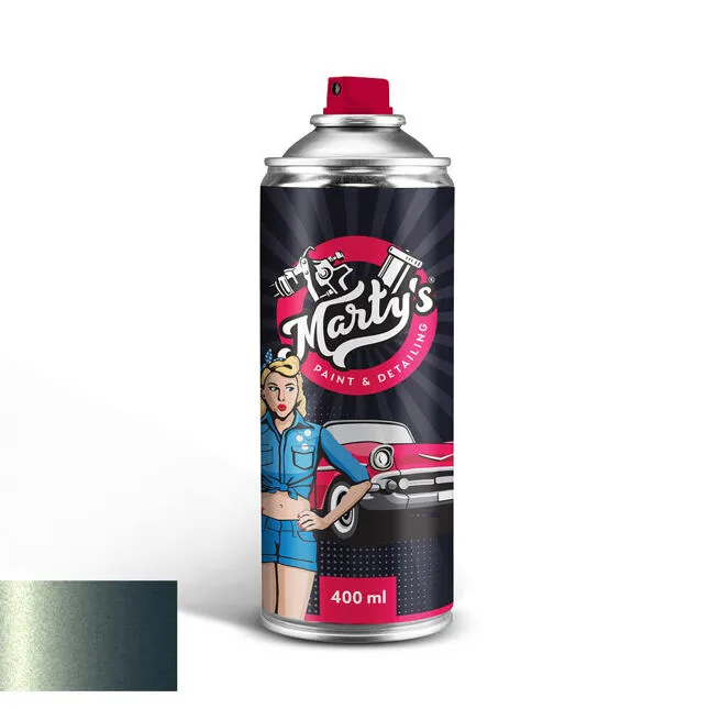 Lakkspray Volvo 348 Turtle Green │ Spraylakk Lakk kode 348 - 400 ml