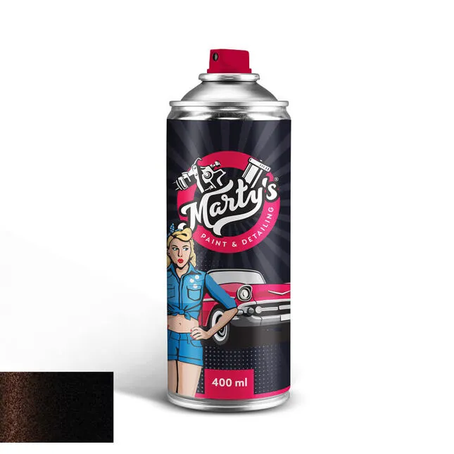 Lakkspray Volvo 487 Ember Black │ Spraylakk Lakk kode 487 - 400 ml