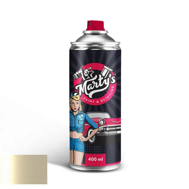 Lakkspray Volvo 491 Vanilla Cream │ Spraylakk Lakk kode 491 - 400 ml