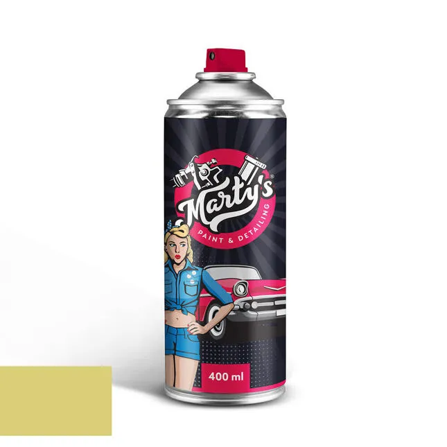 Lakkspray Volvo 618 Hello Yellow │ Spraylakk Lakk kode 618 - 400 ml