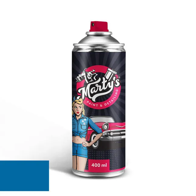 Lakkspray Volvo 696 Polisbla │ Spraylakk Lakk kode 696 - 400 ml